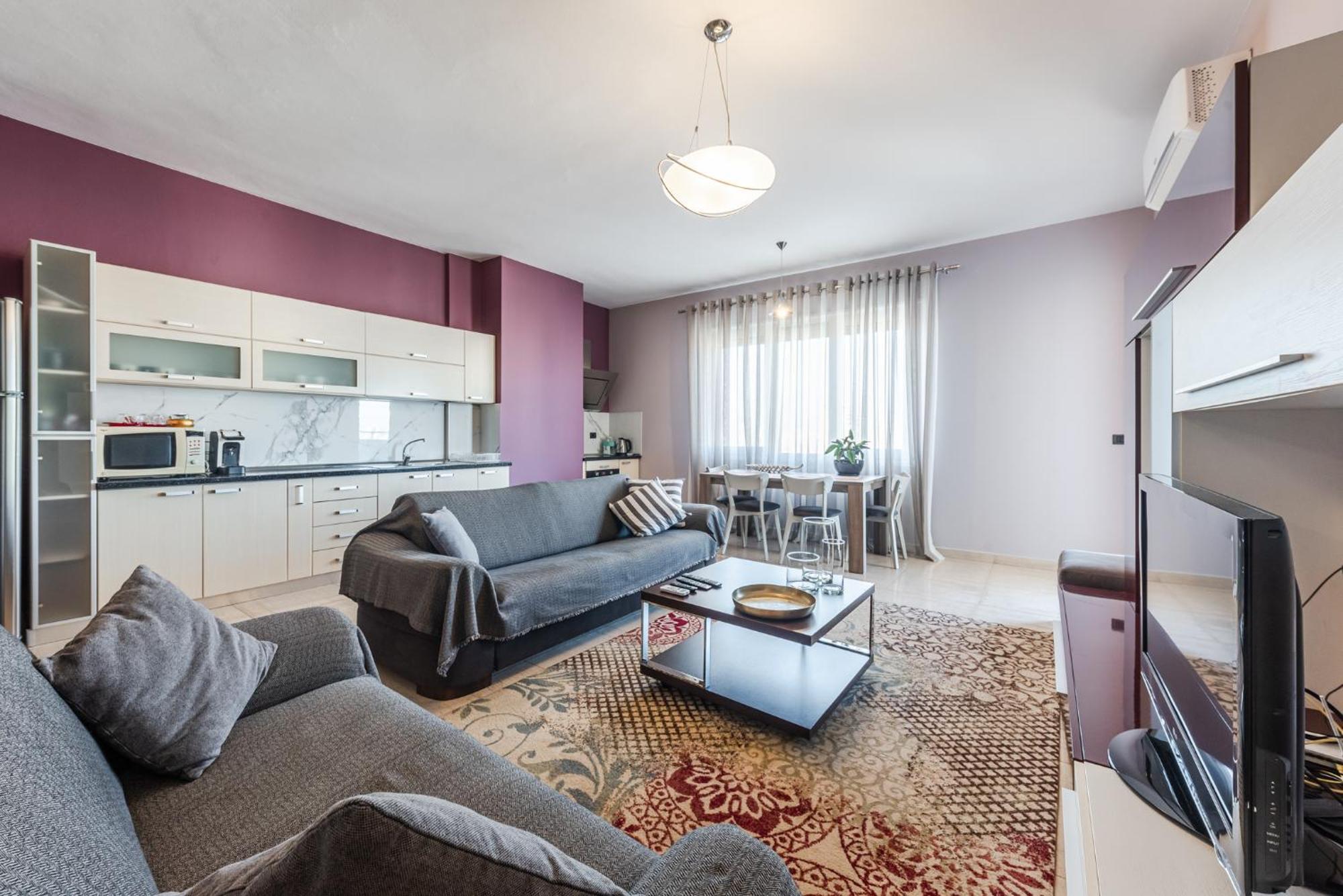 Main Square Apartment Durrës Esterno foto